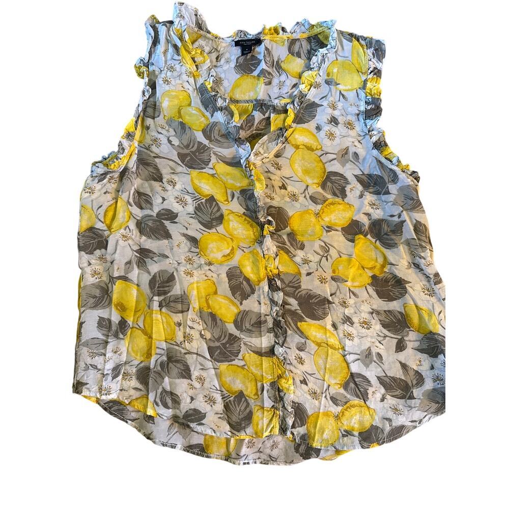 Ann Taylor sleeveless blouse - MEDIUM